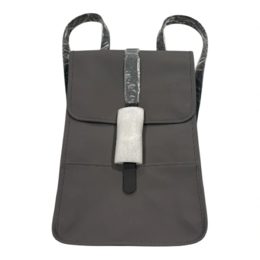 RAINS Mini 13020 Grey Water Resistant Backpack Laptop Bag NEW Unisex Men Women